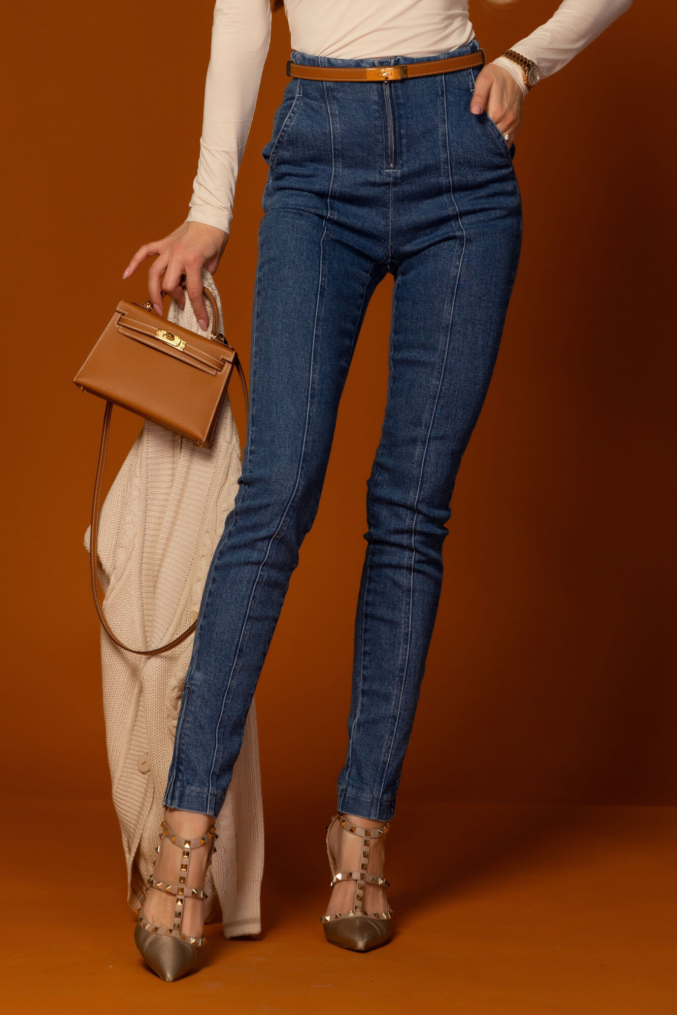 Code Denim Blugi - Blue - Imagine 18