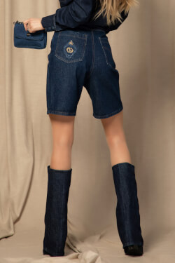 Denim Dream Pantaloni scurți - Dark Blue