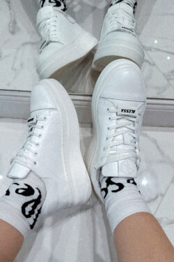 Everyday Luxe Sneakers - White