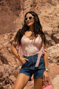 Denim Passion Pantaloni Scurți - Dark Blue