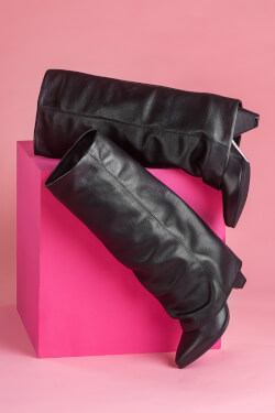 Strut Perfection Cizme - Black