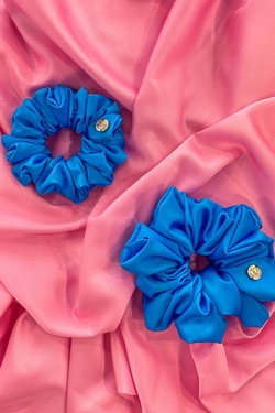 Синьо скрънчи - малко