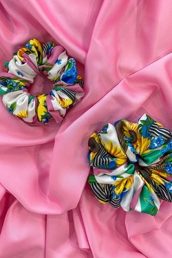 Keep on shining скрънчи розово - голямо