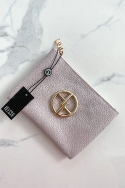 Moon shine несесер от ест. кожа - малък