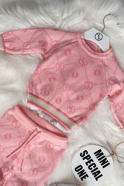 Alessa mini Religion Bluza tricotată - pink