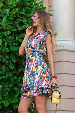 Insta sensation ruffles рокля