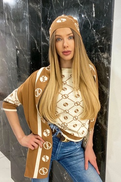 Alessa religion шал от плетиво - мока