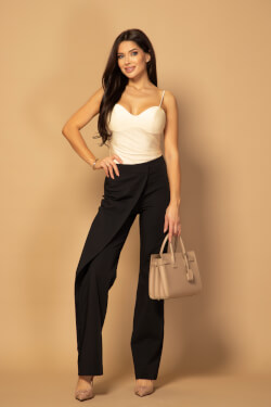 Enduring Elegance Pantalon Lung - Black