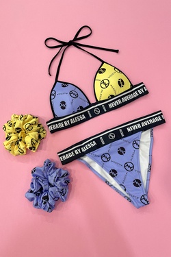 She Baller Бански Бикини С Ниска Талия - purple