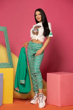 Over the Rainbow Pantalon - Luxury Green