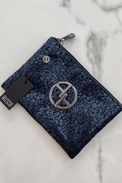 Bubble Несесер от ест. кожа - малък