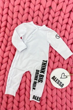 Think big drink milk ромпър - екрю