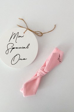 Alessa mini панделка за глава - pink