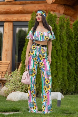 Keep on shining панталон - розово