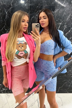 Top Score Colanți - Luxury Blue