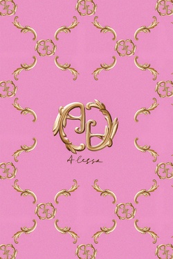 Alessa Rococo плажна хавлия - розова