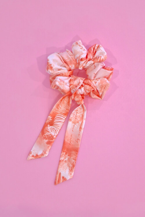 Trendsetter Icon Scrunchie Μεγάλο - Orange