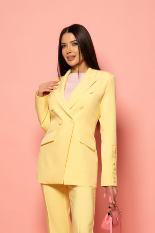 Business Beauty Μπλέιζερ - Yellow