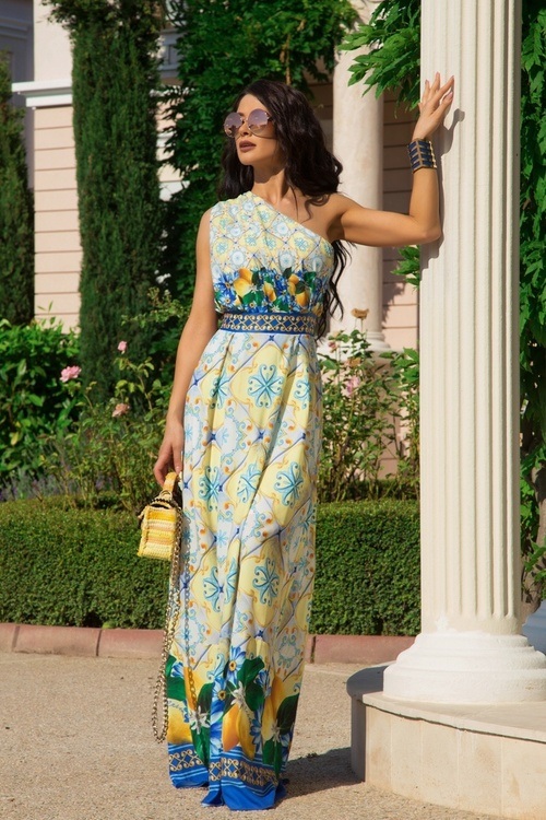 Take your crown maxi рокля 