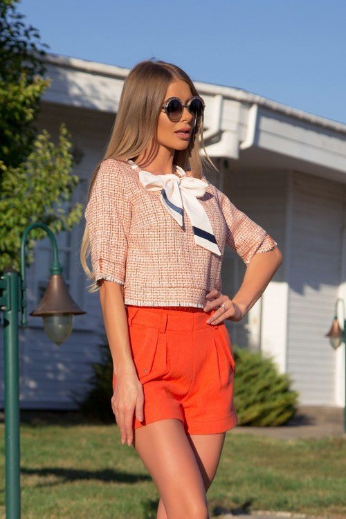 Beauty and smarts блузка от букле - orange