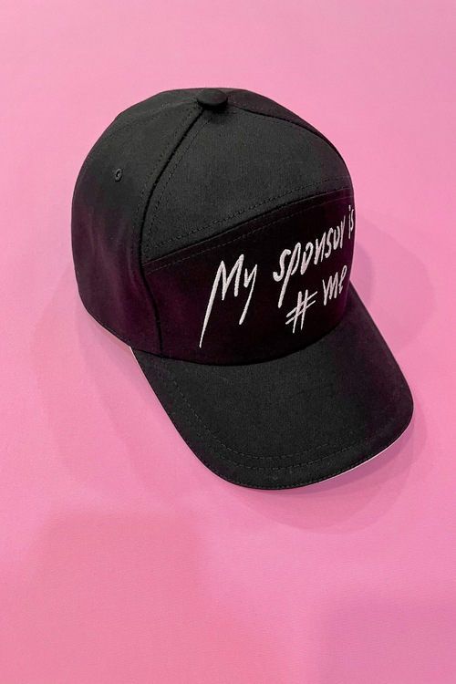 My sponsor is me шапка - черно 