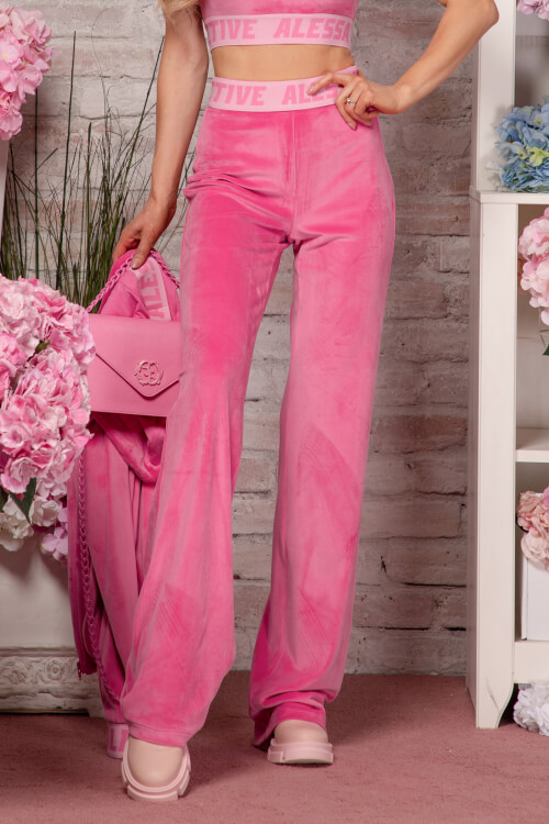 Candy Crush Плюшен Панталон - Pink 