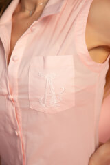 Sweet Escape Рокля от лек памук - Powder Pink - Изображение 3