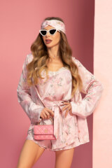 A Touch of Romance Лента За Коса Тип Тюрбан - Pink - Изображение 1