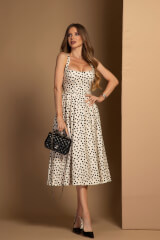 Playful Elegance Midi Рокля - Изображение 6