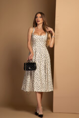Playful Elegance Midi Рокля - Изображение 9