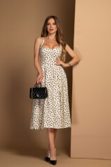 Playful Elegance Midi Рокля - Изображение 11
