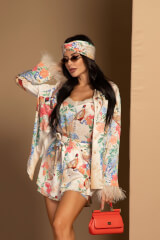 Sunset Sensation Ruffles Къс Панталон - Изображение 3