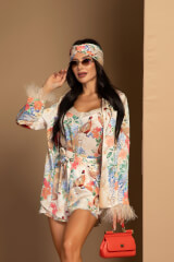 Sunset Sensation Ruffles Къс Панталон - Изображение 2