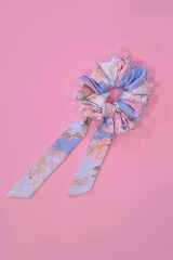 A Touch of Romance Scrunchie Μεγάλο - Vista Blue - Εικόνα 1