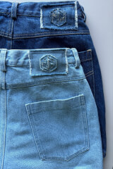 Denim Passion Κοντό Τζιν - Light Blue - Εικόνα 3