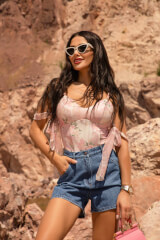 Denim Passion Къси Дънки - Medium Blue - Изображение 4