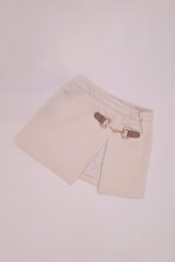 Pulse Pleat Mini Пола-Аксесоар - Soft Beige - Изображение 2