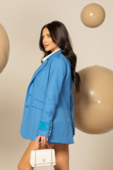 Impossible Beauty Блейзър - Blue - Изображение 3