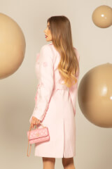 Cashmere Cloud Палто - Pink - Изображение 5