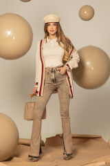 Touch of Elegance Жилетка От Плетиво - Seashell - Изображение 9