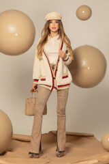 Touch of Elegance Жилетка От Плетиво - Seashell - Изображение 15