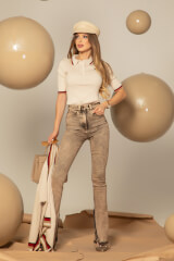 Touch of Elegance Блузка - Seashell - Изображение 6