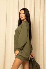 Alessa HNWI Спортна Рокля - Military - Изображение 3