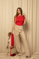 Touch of Elegance Блузка - Red - Изображение 10