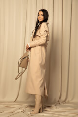 Luxe Horizon Καμπαρντίνα - Soft Beige - Εικόνα 4