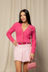 Wool & Wonder Жилетка От Вълна - Pink - Изображение 2