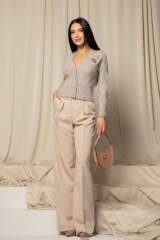 Wool & Wonder Жилетка От Вълна - Taupe - Изображение 4