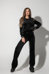 Plush Energy Плюшен Суитшърт - Black - Изображение 5