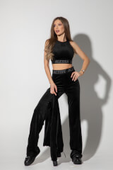 Plush Energy Плюшен Панталон - Black - Изображение 11