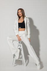 Everyday Energy Спортно Горнище - Ecru - Изображение 6